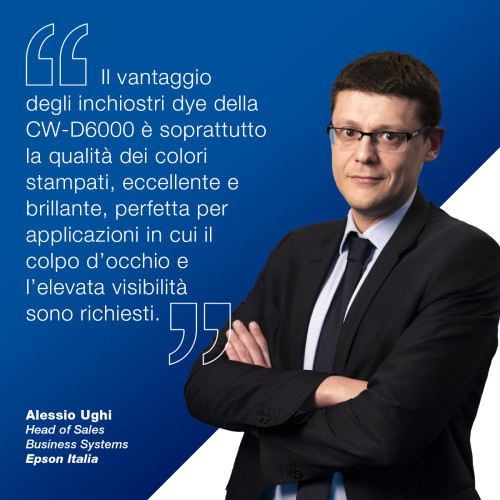 La stampa di etichette con CW-D6000: intervista ad Alessio Ughi
