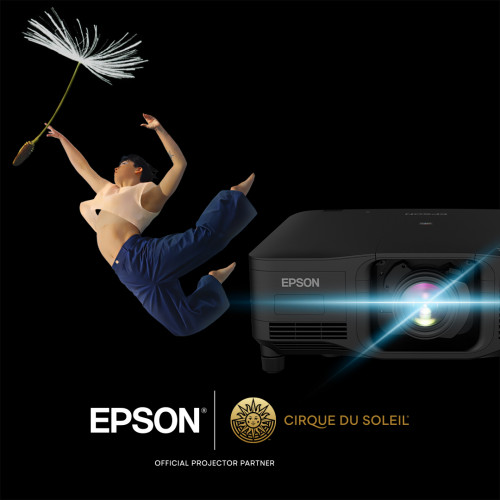 Epson nodrošina Cirque du Soleil Eiropas rezidences debiju kā oficiālais projektoru partneris