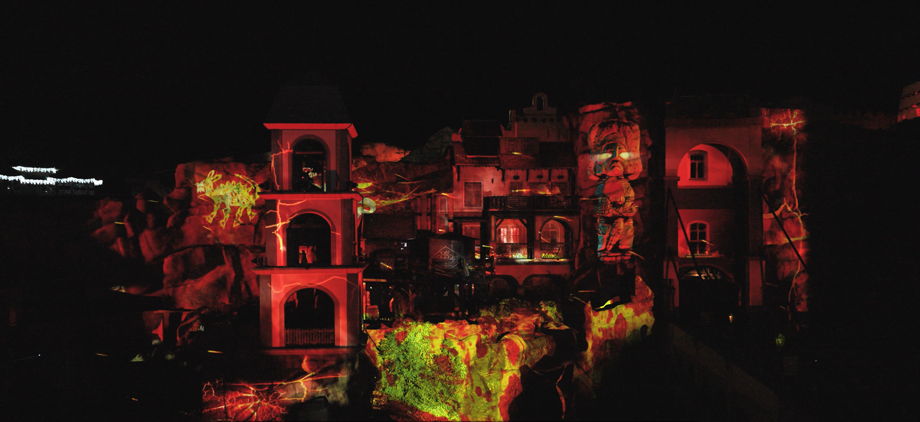 Phantasialand use EB-PU2220B for an immersive visitor experience.