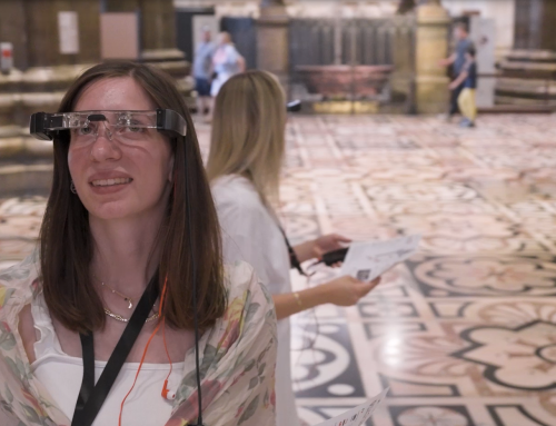Avec la réalité augmentée Moverio d’Epson, la cathédrale de Milan, le Duomo