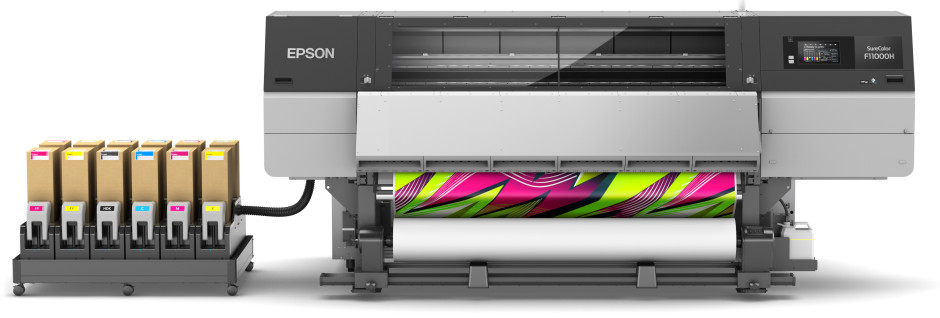 Η Epson ανακοινώνει έναν νέο βιομηχανικό εκτυπωτή dye sublimation 76 ιντσών με προαιρετικό ρολό χαρτιού