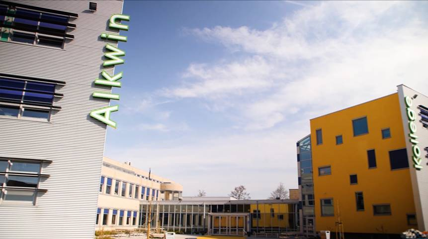 Displayoplossingen op het Alkwin Kollege