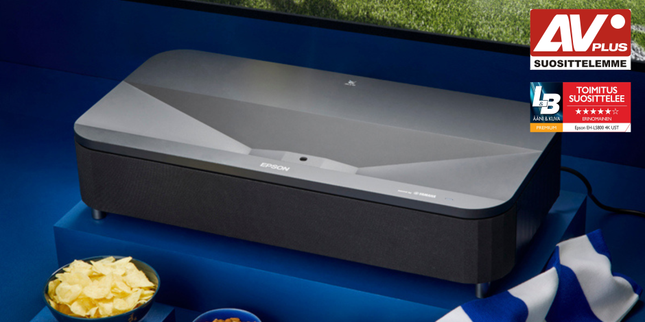 Epson EH-LS800 projektori vakuutti testaajat