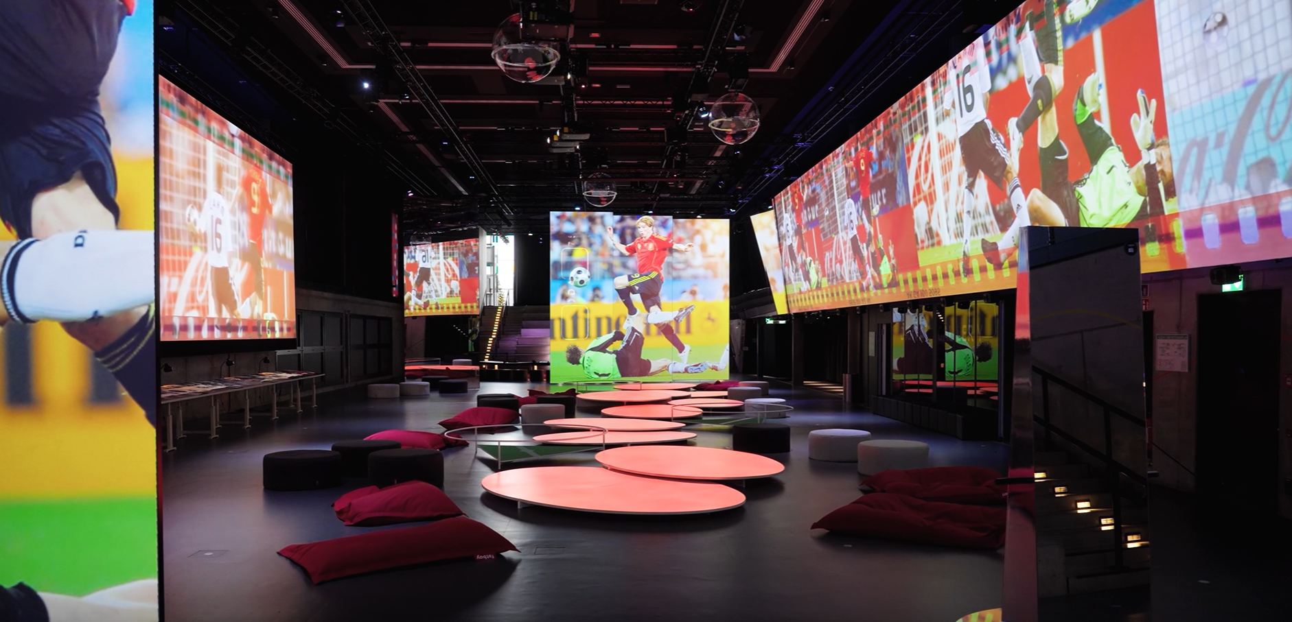 Des projecteurs Epson pour l’expo immersive du Musée allemand du football