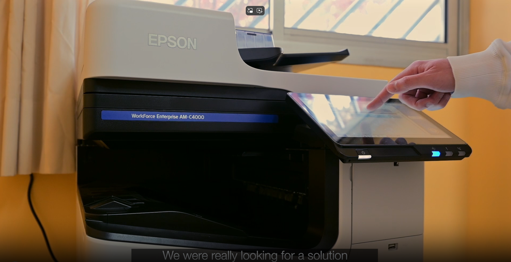 Epson WorkForce Enterprise case study: Salesian School AM-C4000 OP video