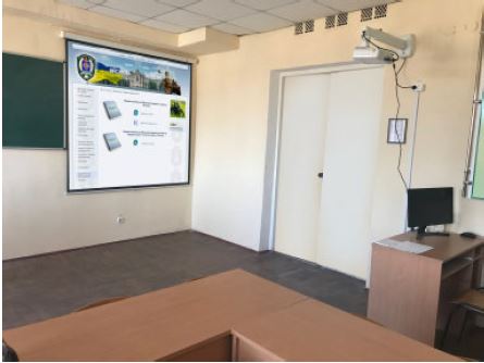 Succeshistorier om Epson projektorer i Odessa Military Academy