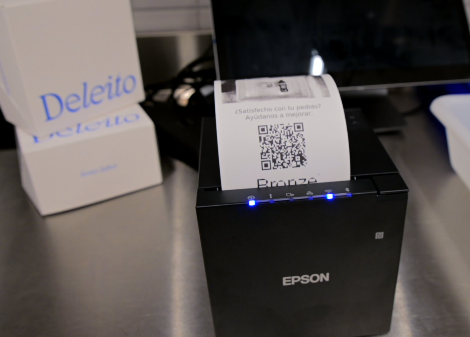 Inteligencia artificial y optimización de pedidos: Epson POSKey y Bronze