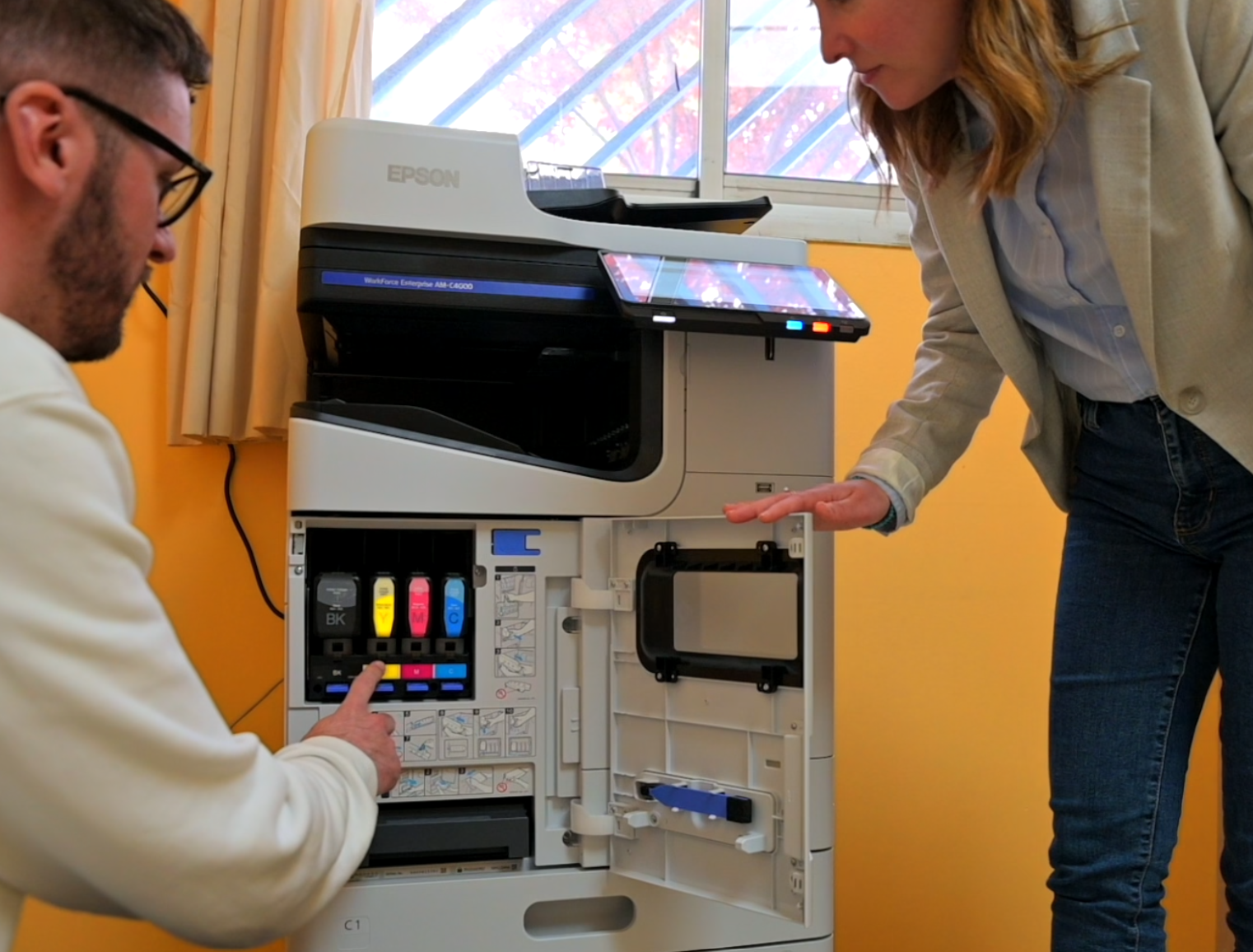 Tecnología de impresión Sin Calor en PES Martí-Codolar de Barcelona