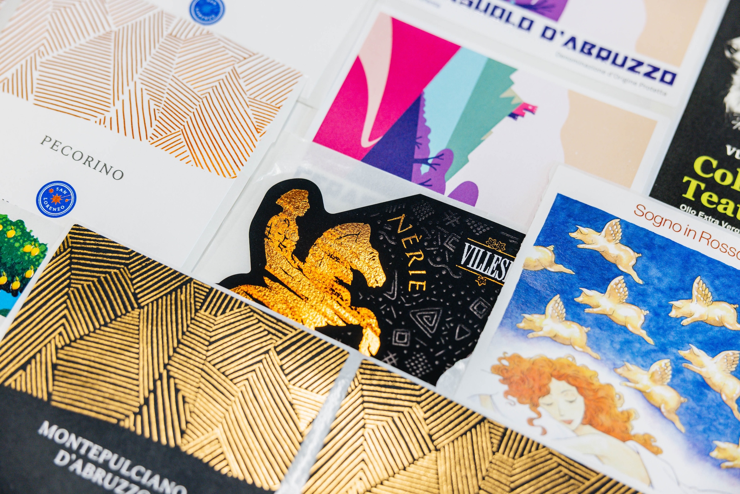 D.A.P.O. Epson-182 – dettaglio etichette