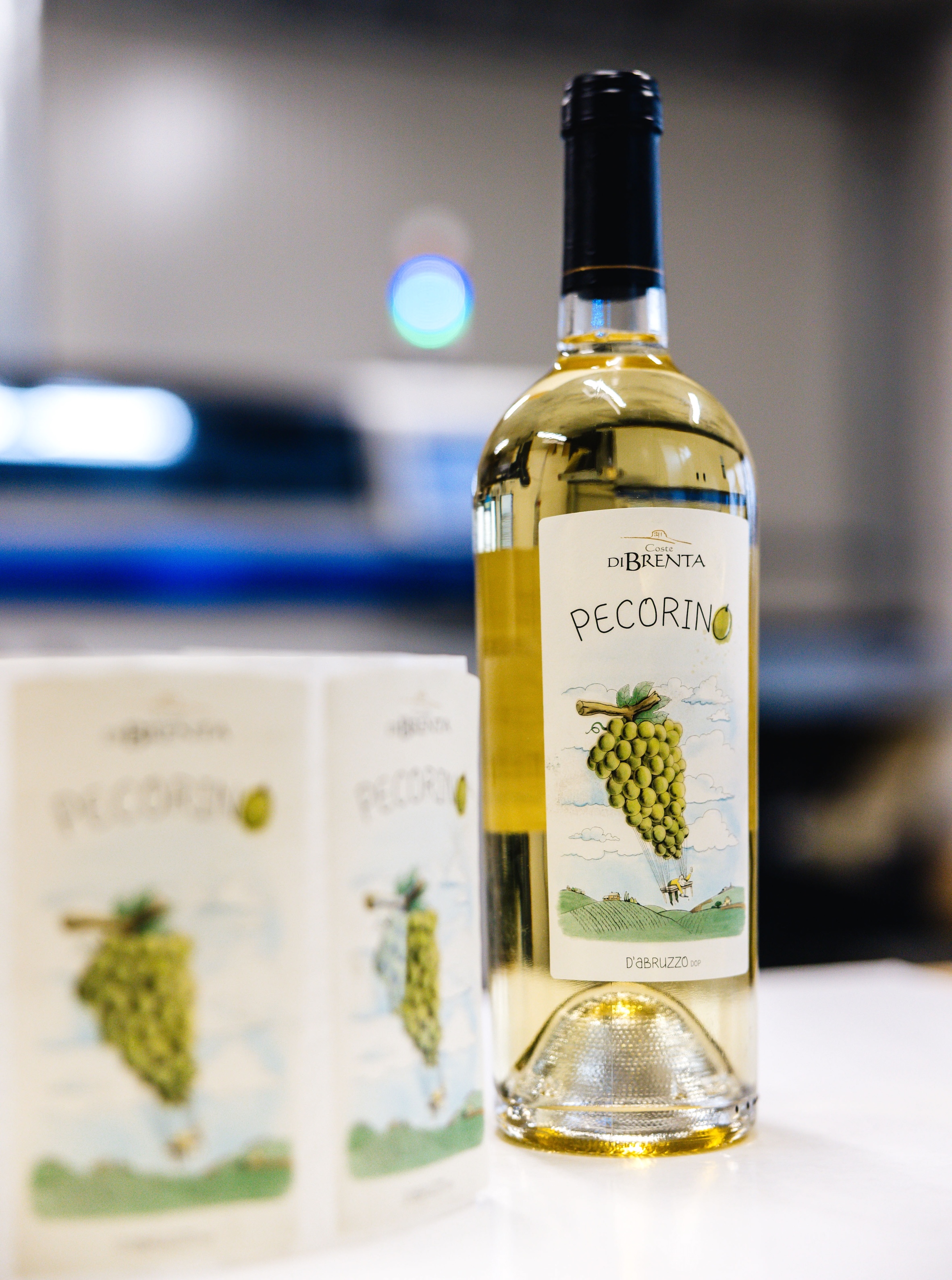 D.A.P.O. Epson-253 – Etichetta e bottiglia Pecorino