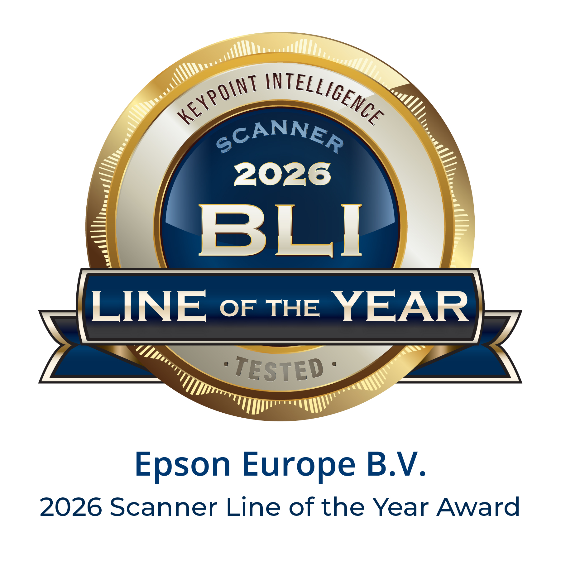 Epson vinder prisen ‘2026 Scanner Line of the Year’ fra Keypoint Intelligence
