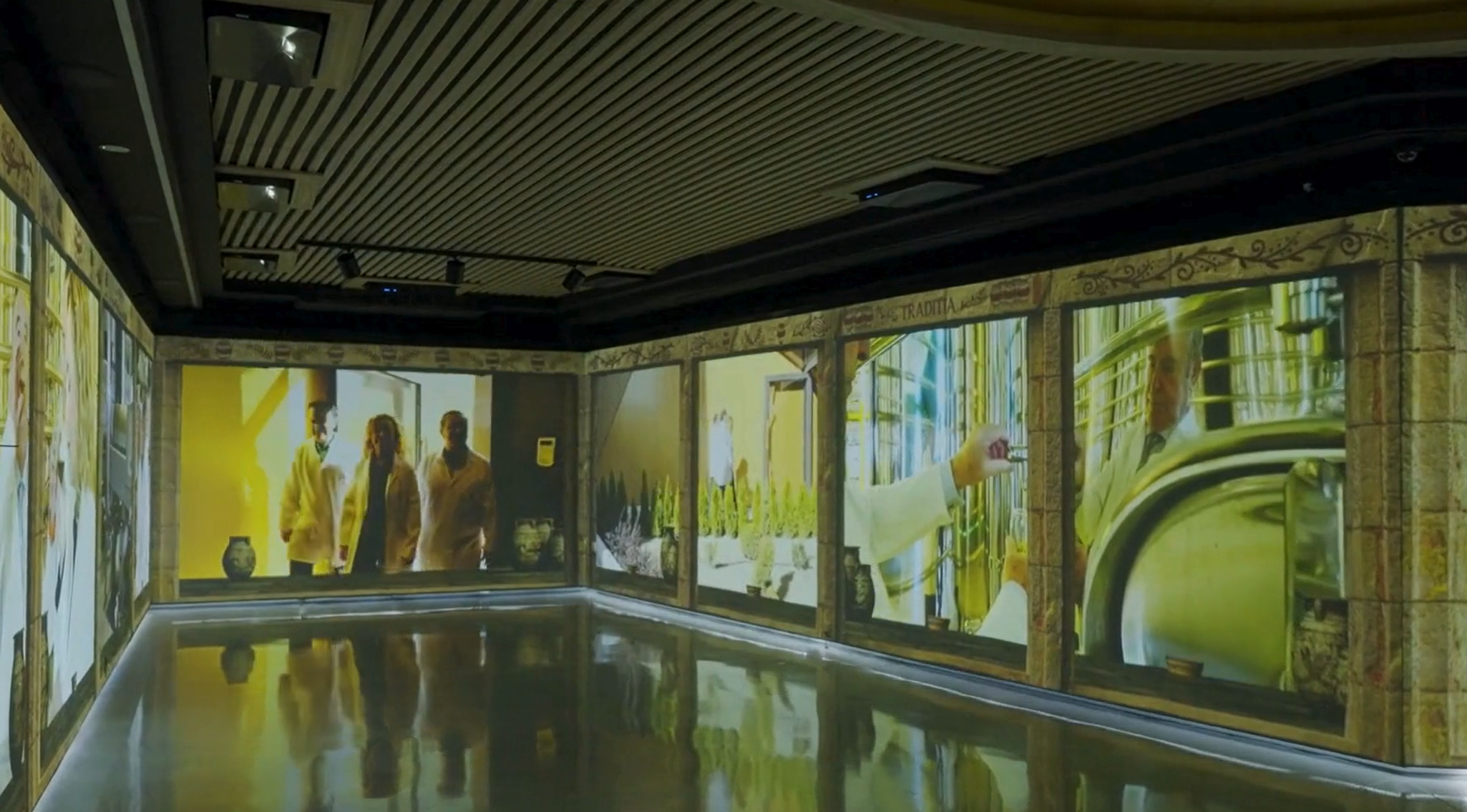 Una experiencia inmersiva con proyectores Epson de alta luminosidad en Grupo Oleícola Jaén, con integración tecnológica y audiovisual de Imandra