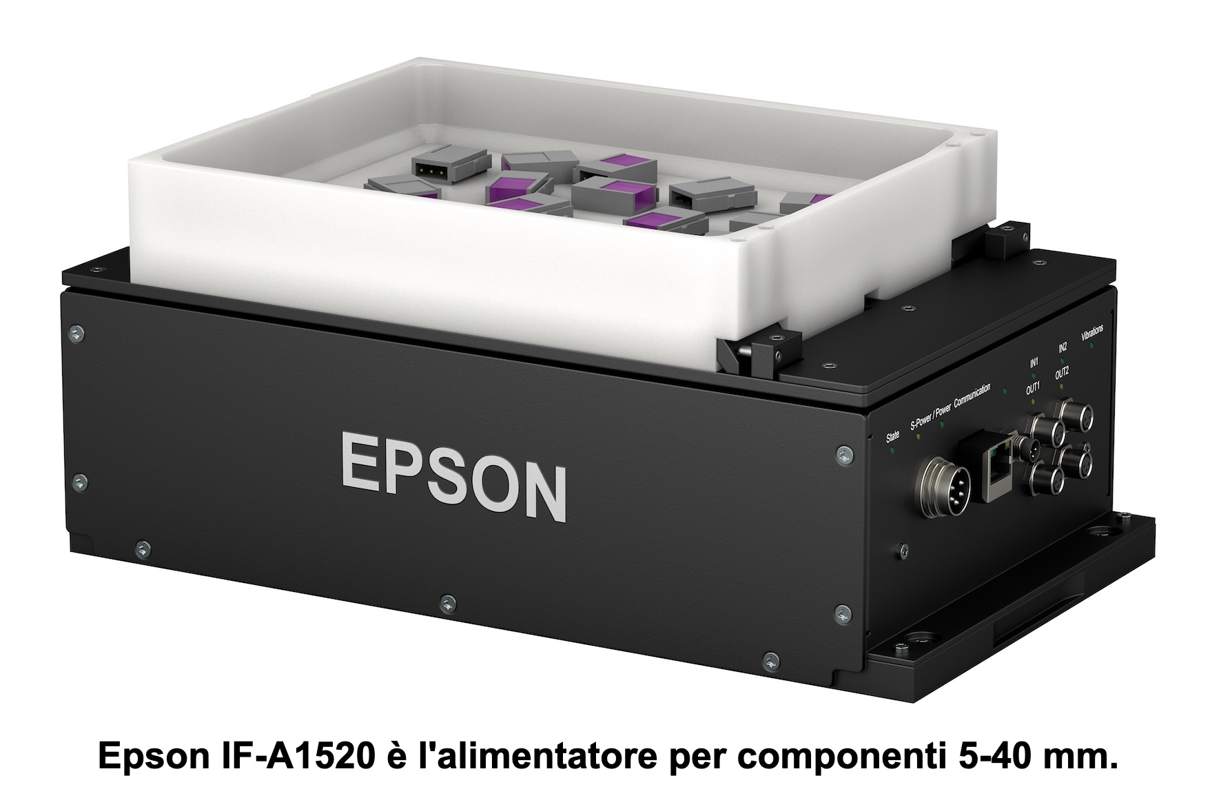 Epson IF-A è la soluzione di alimentazione flessibile che semplifica l’automazione negli assemblaggi robotizzati