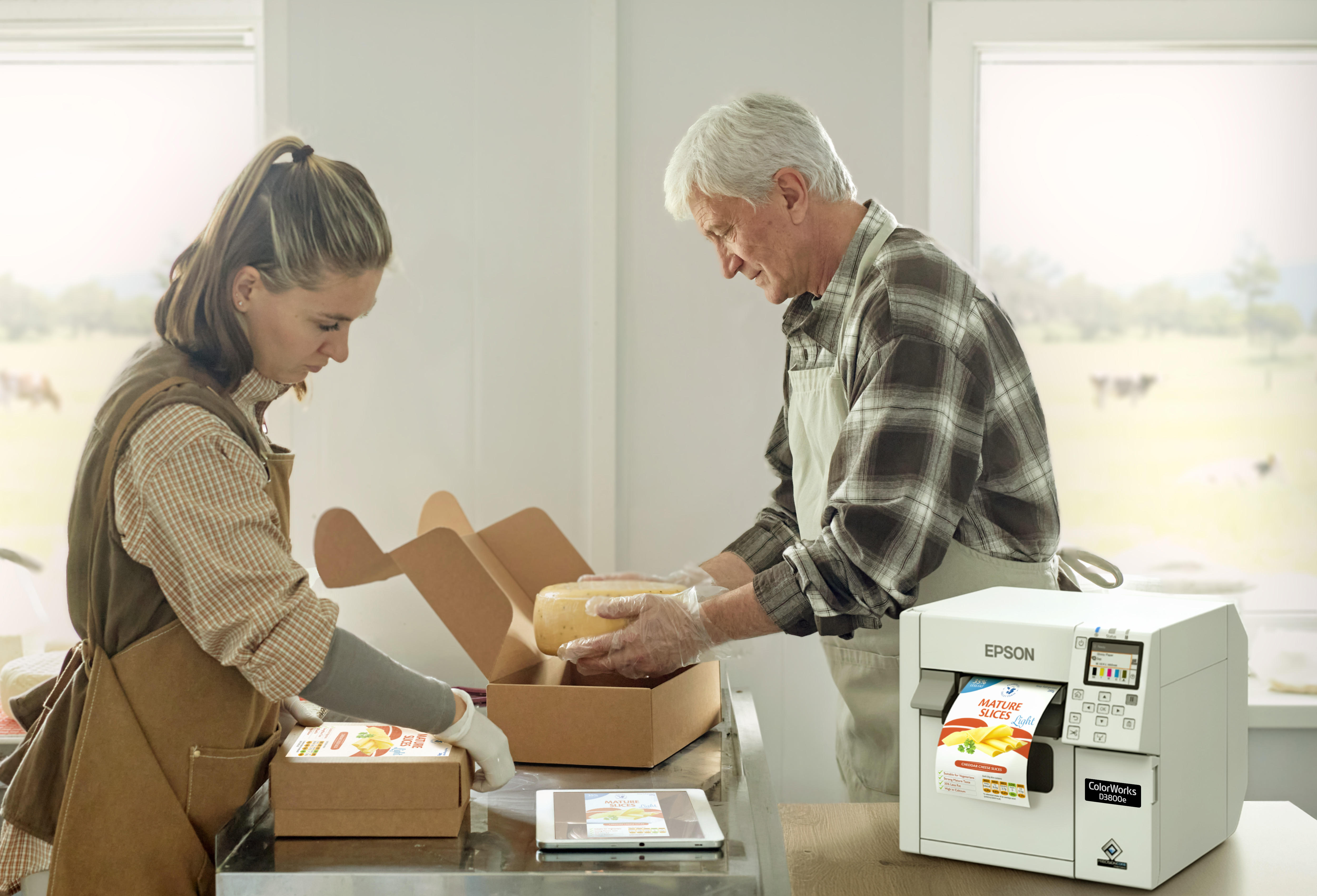 Epson udvider ColorWorks-sortimentet med den nye CW-D3800e desktop-farvelabelprinter