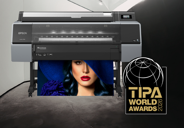 A Epson ganha o prestigiado prémio TIPA 2026 pelas suas impressoras de grande formato SureColor P7300 e SC-P9300