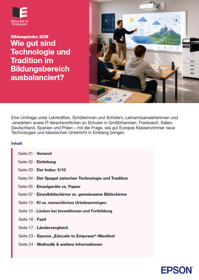 Deutsche Schulen tun sich schwer, digitale Technologien und traditionellen Unterricht in Einklang zu bringen
