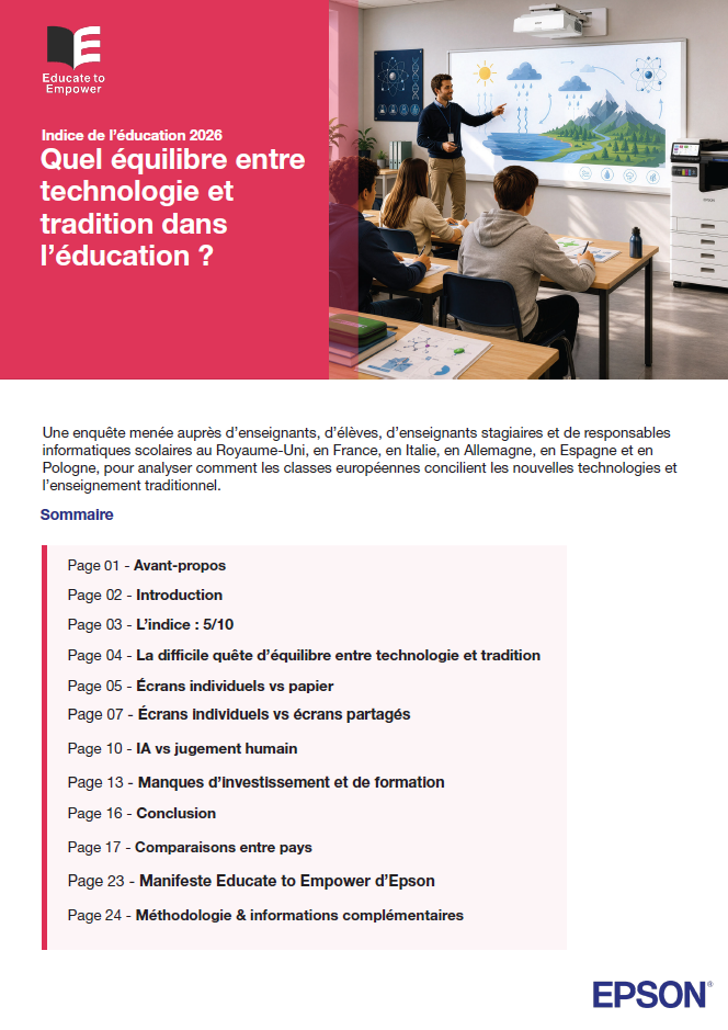 Les établissements scolaires européens peinent à trouver un équilibre entre les technologies et les méthodes pédagogiques plus traditionnelles